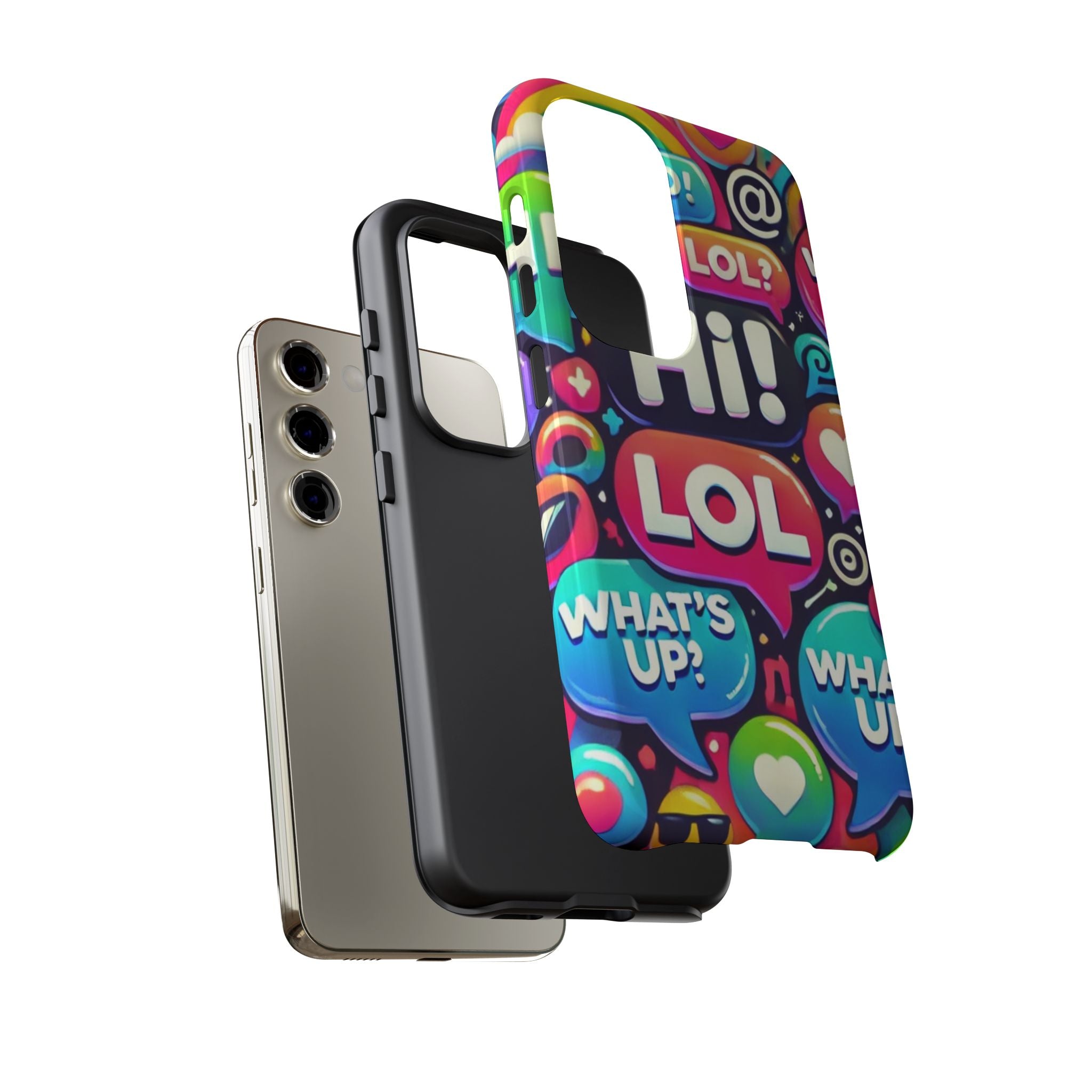 "Text Bubbles" - Tough Cases