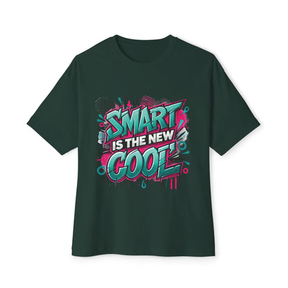Smart is the New Cool - Unisex Oversized Boxy Tee