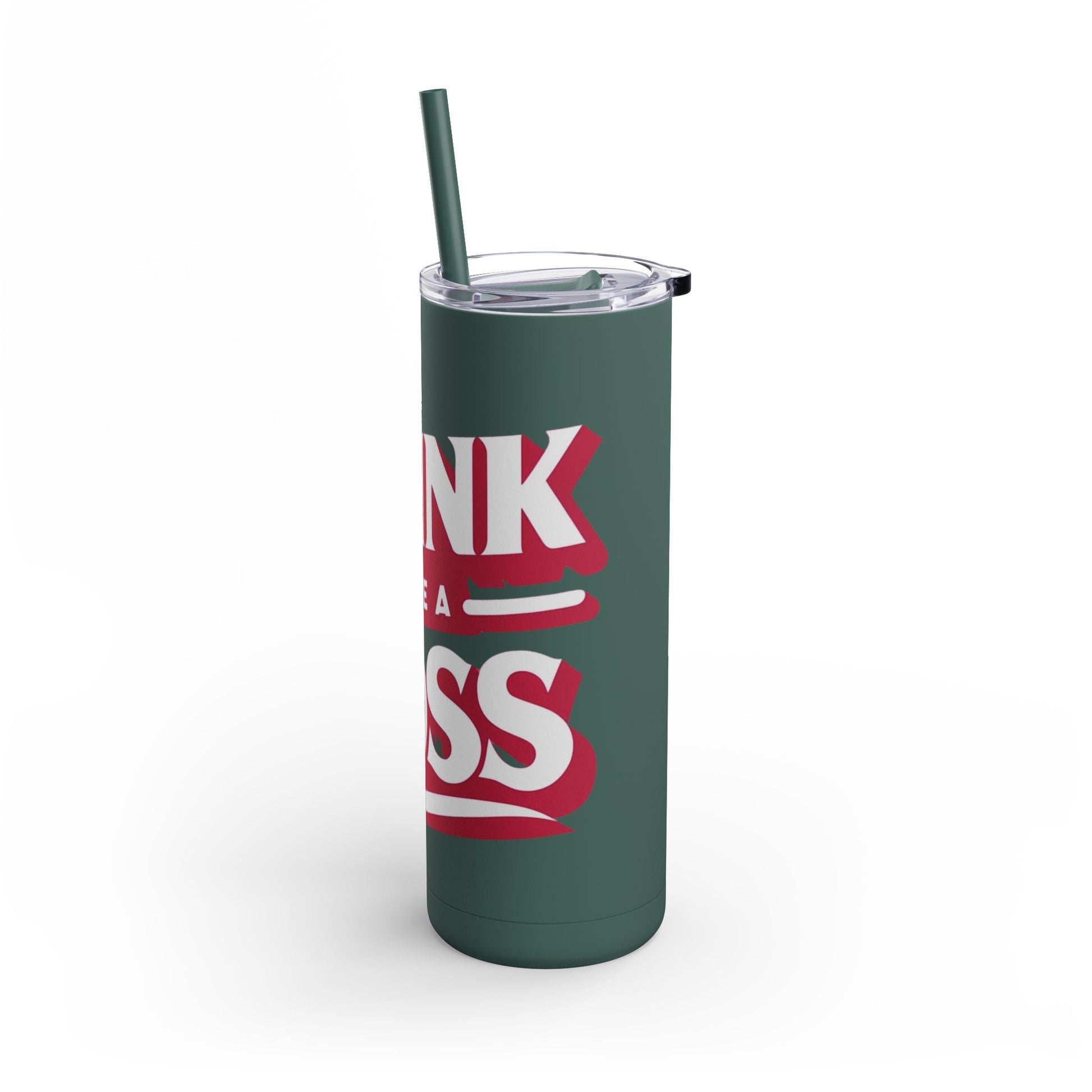 Drink Like A Boss - Maars Maker Skinny Matte Tumbler, 20oz - Creatively Designed Shop