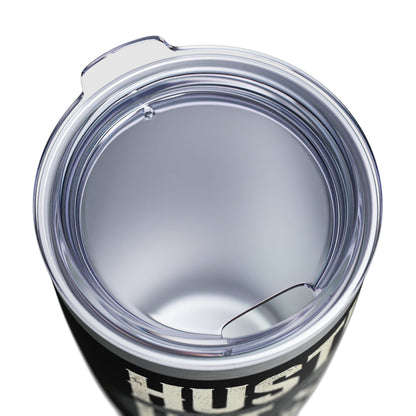 Hustle, Hit, Never Quit - Ringneck Tumbler, 20oz - Creatively Designed Shop
