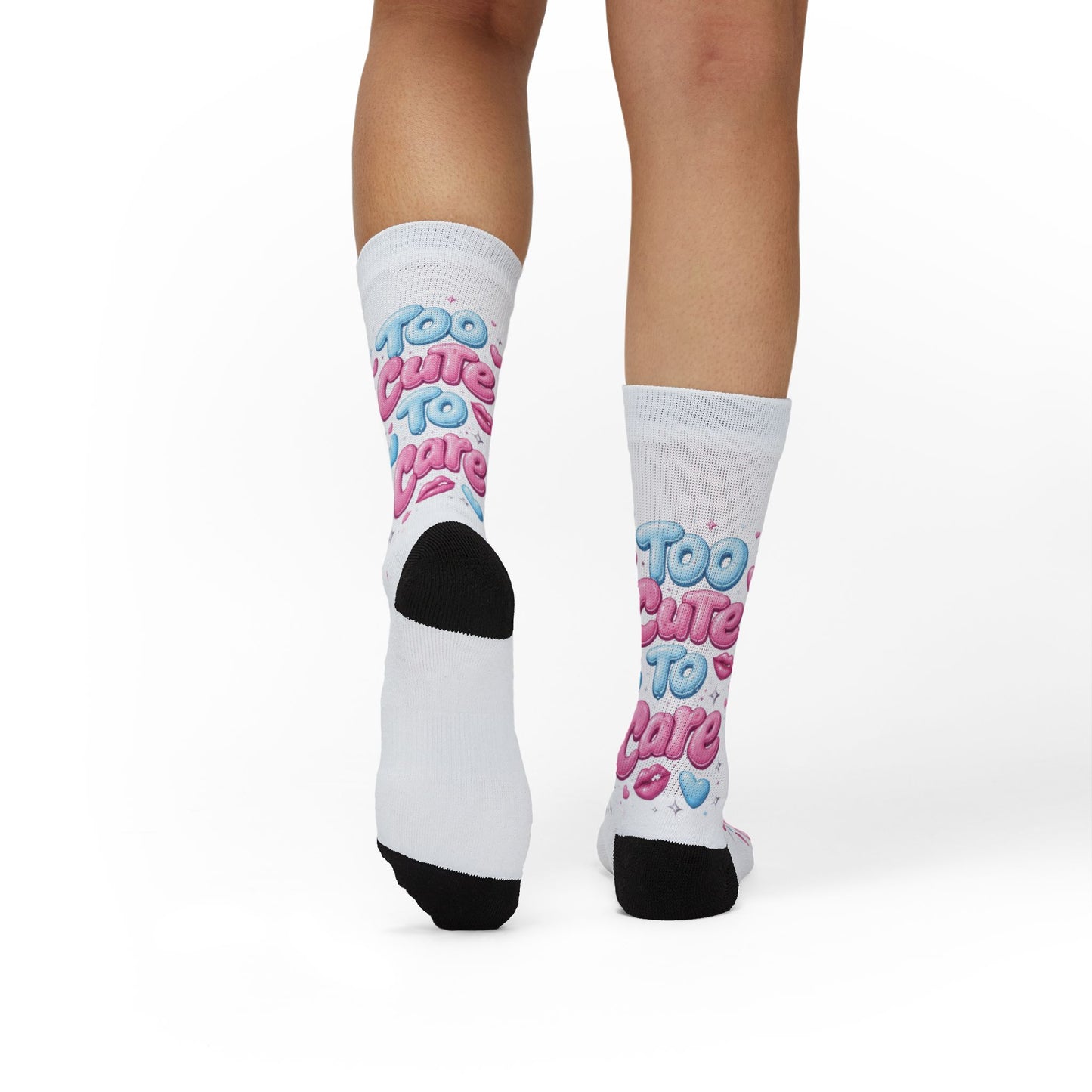 Too Cute to Care Socks