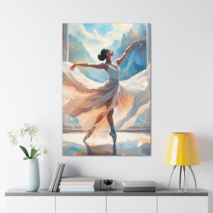 Beautiful Ballerina - Canvas Gallery Wraps