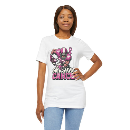Smashing Cancer - Unisex Jersey Short Sleeve Tee