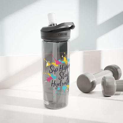 "Sip Happens, Stay Hydrated" - CamelBak Eddy®  Water Bottle, 20oz\25oz