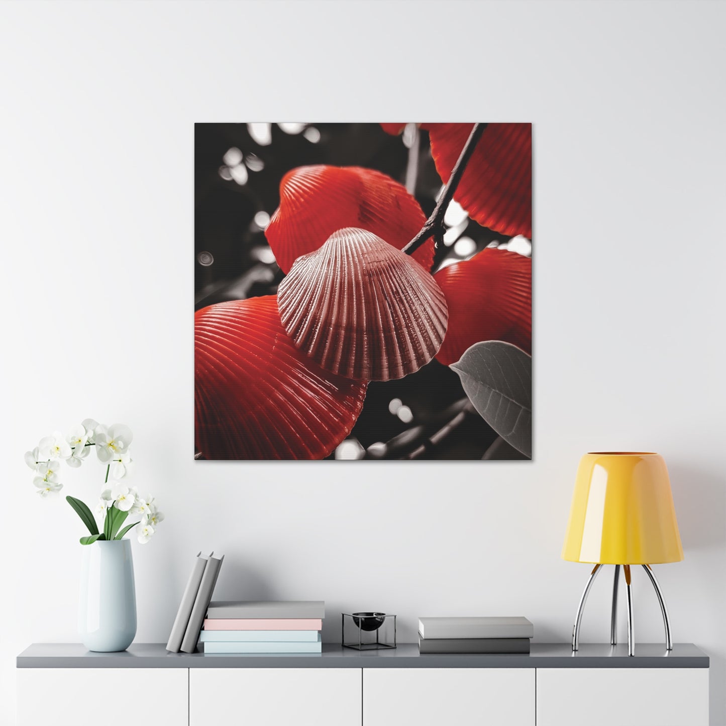 Red Shells - Canvas Gallery Wraps