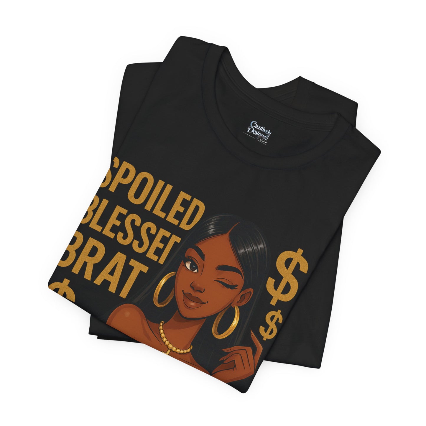 Spoiled, Blessed Brat - Unisex Jersey Short Sleeve Tee