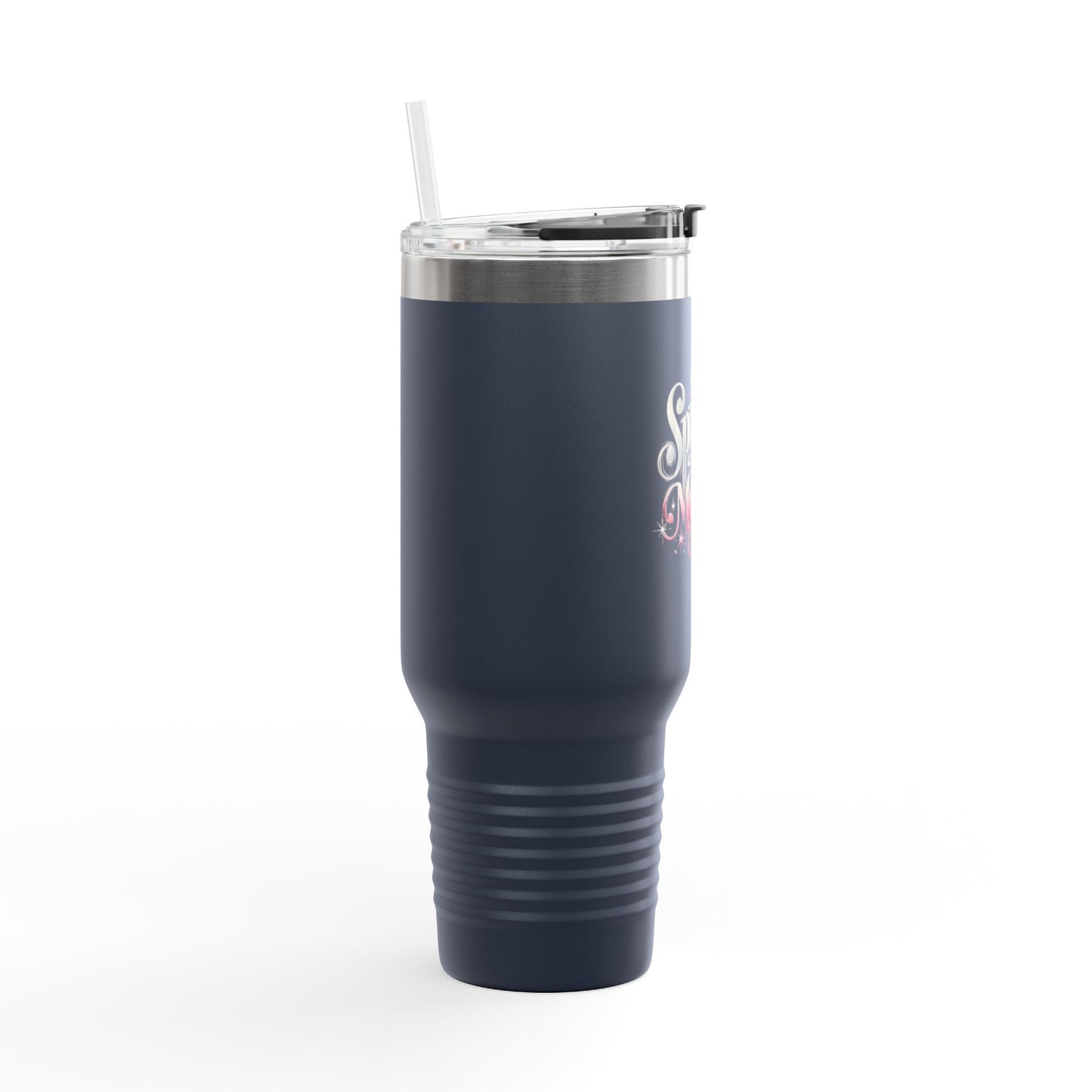 "Sparkle Like You Mean It" - Insulated Travel Mug, 40oz