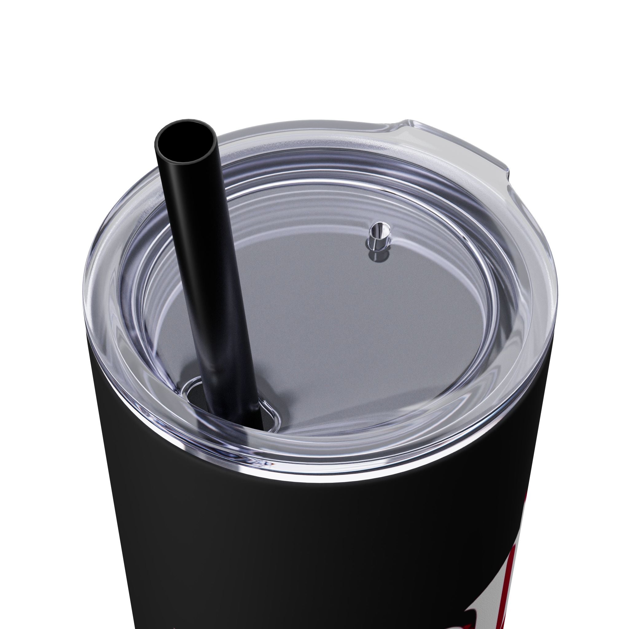 Drink Like A Boss - Skinny Tumbler with Straw, 20oz