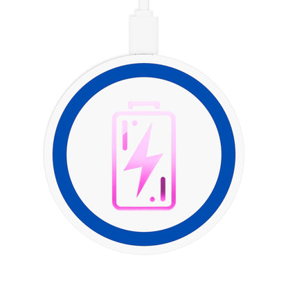 Charging Icon (Pink) - Quake Wireless Charging Pad - Creatively Designed Shop