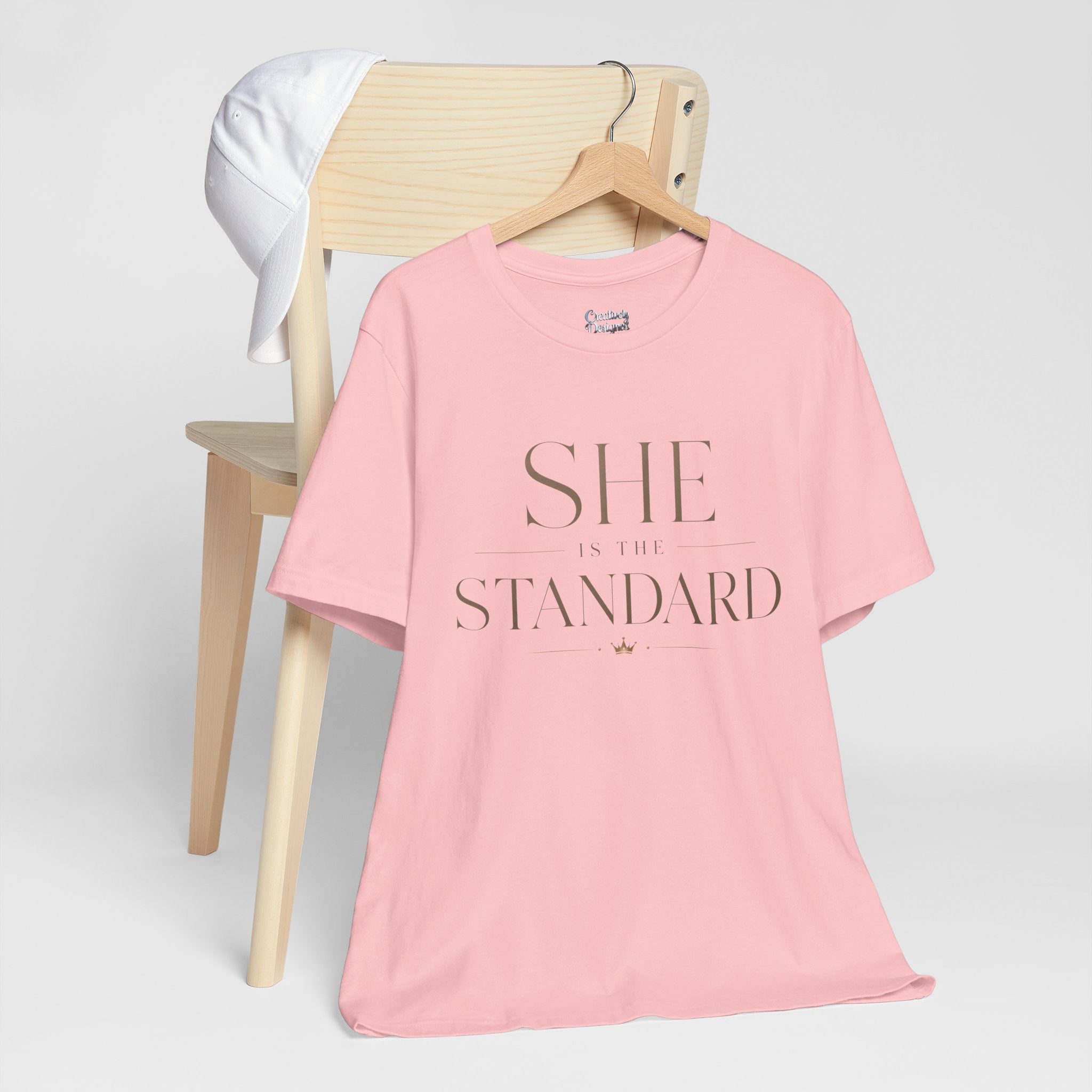 SHE is the STANDARD - Jersey Short Sleeve Tee