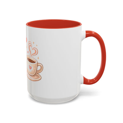 Fueled by Coffee & Compliments – Accent Coffee Mug