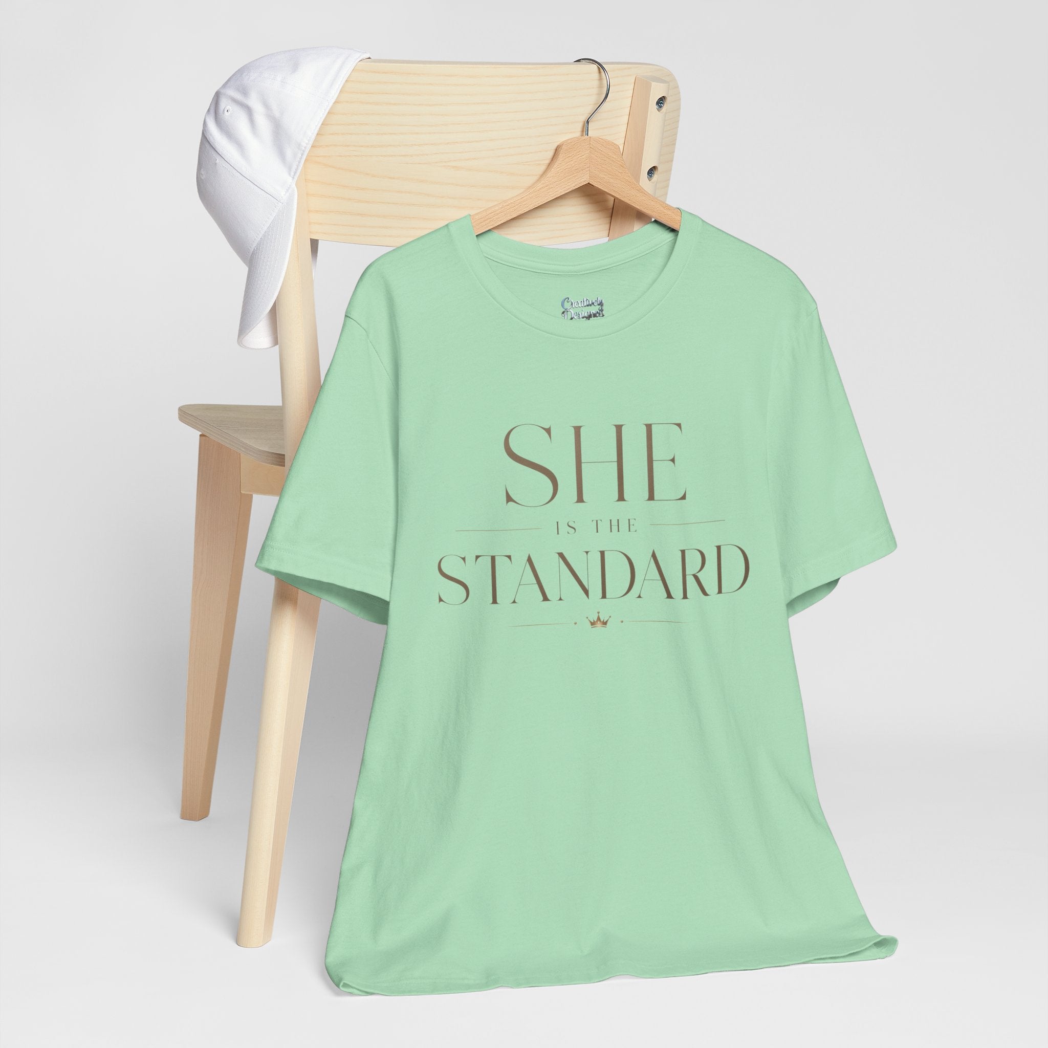 SHE is the STANDARD - Jersey Short Sleeve Tee