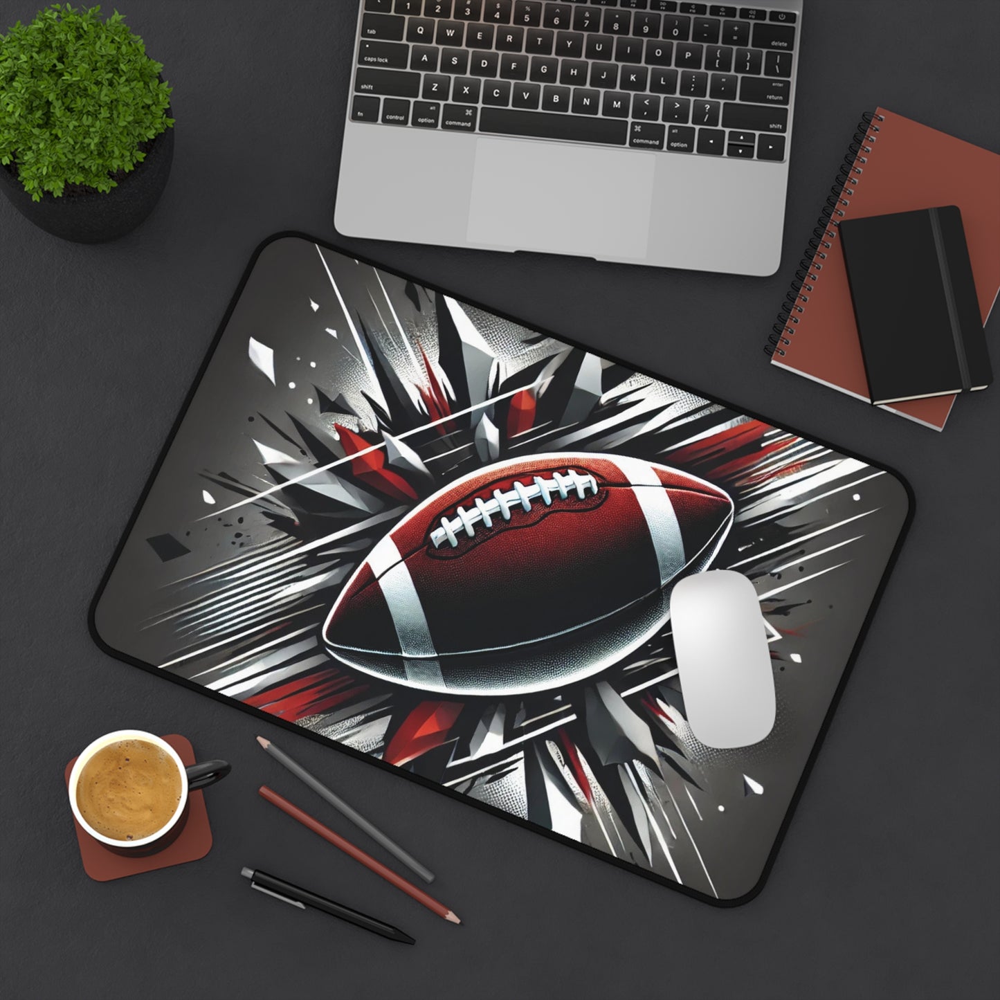 "Love of Football" - Desk Mat