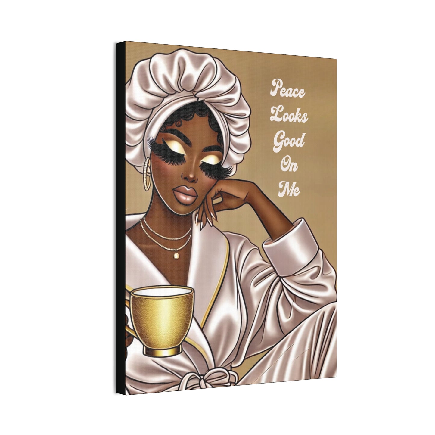 Peace Looks Good On Me - Canvas Art