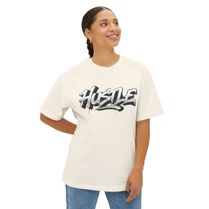 Hustle - Unisex Oversized Boxy Tee