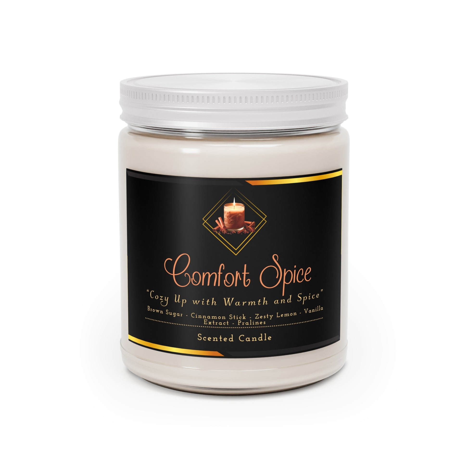 Comfort Spice - Scented Candles, 9oz - Creatively Designed Shop