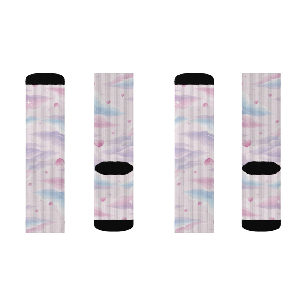 Hearts & Clouds Socks