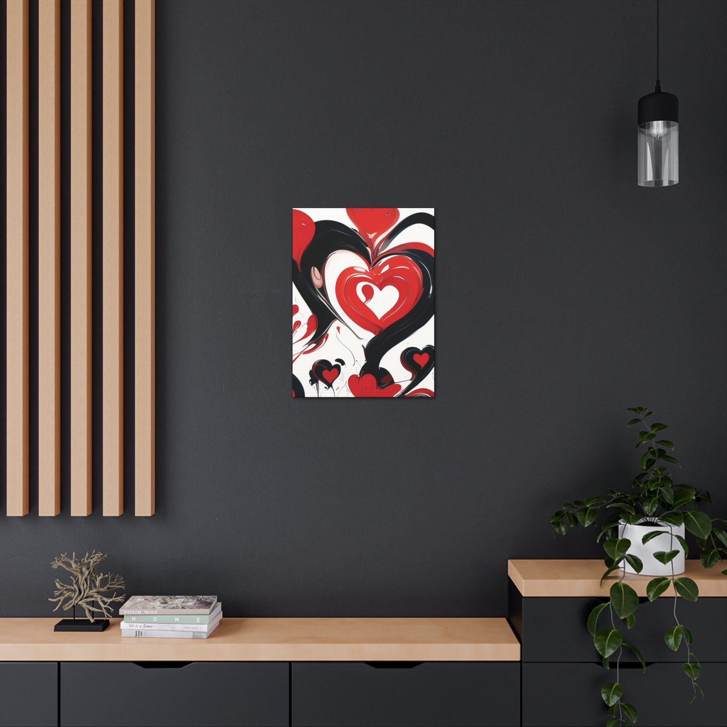 Hearts & Love - Canvas Gallery Wraps