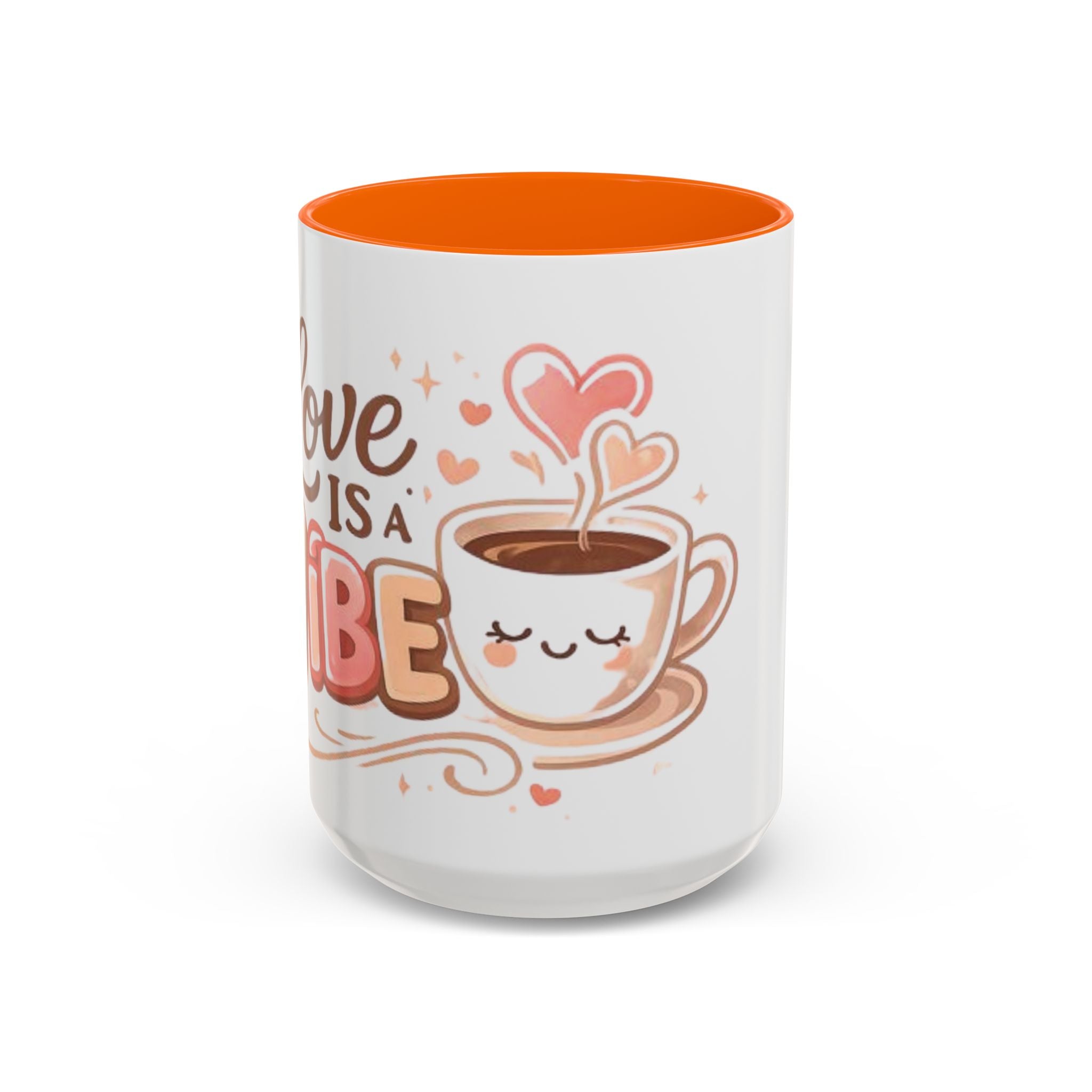 Love Is a Vibe – Accent Coffee Mug