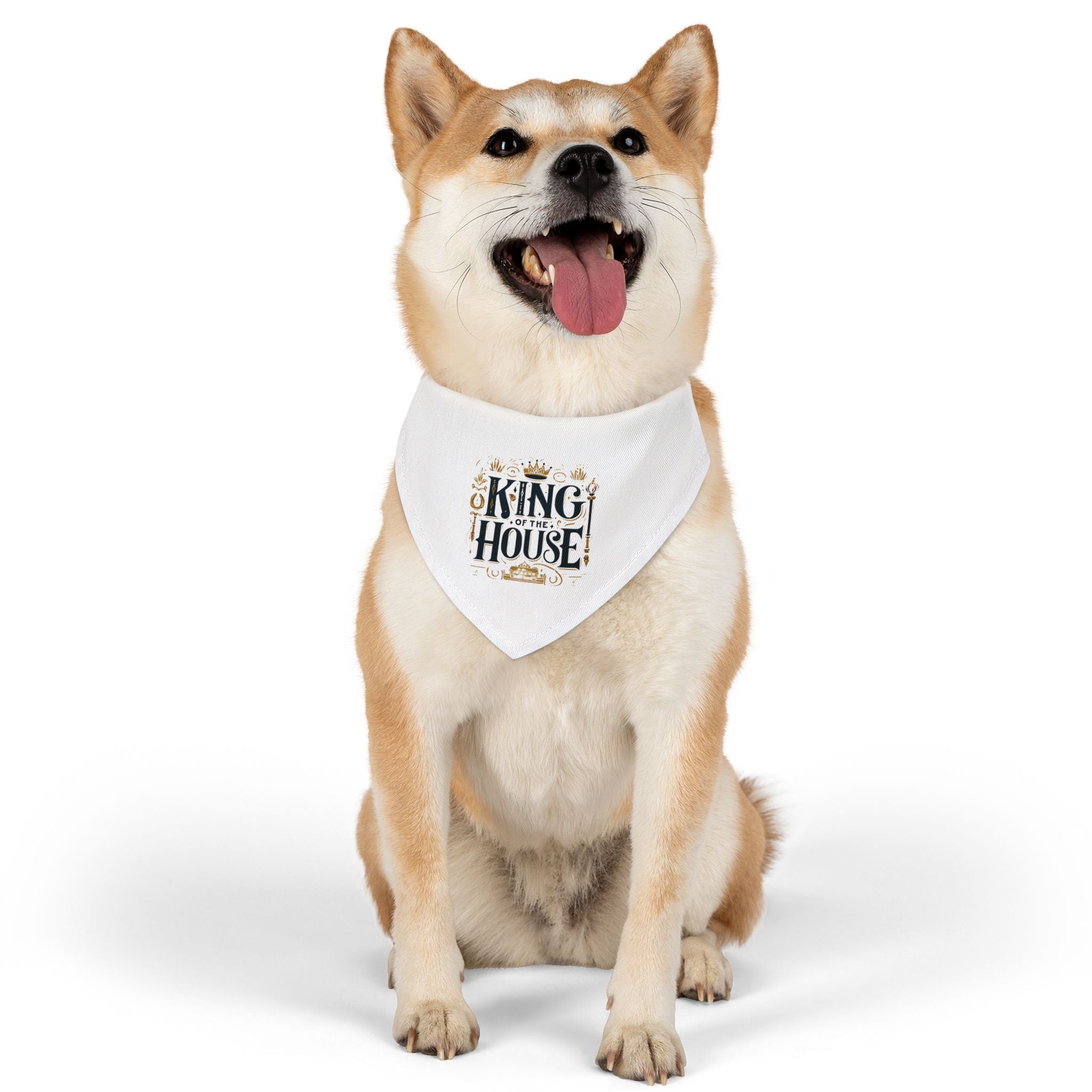 King of the House - Pet Bandana Collar