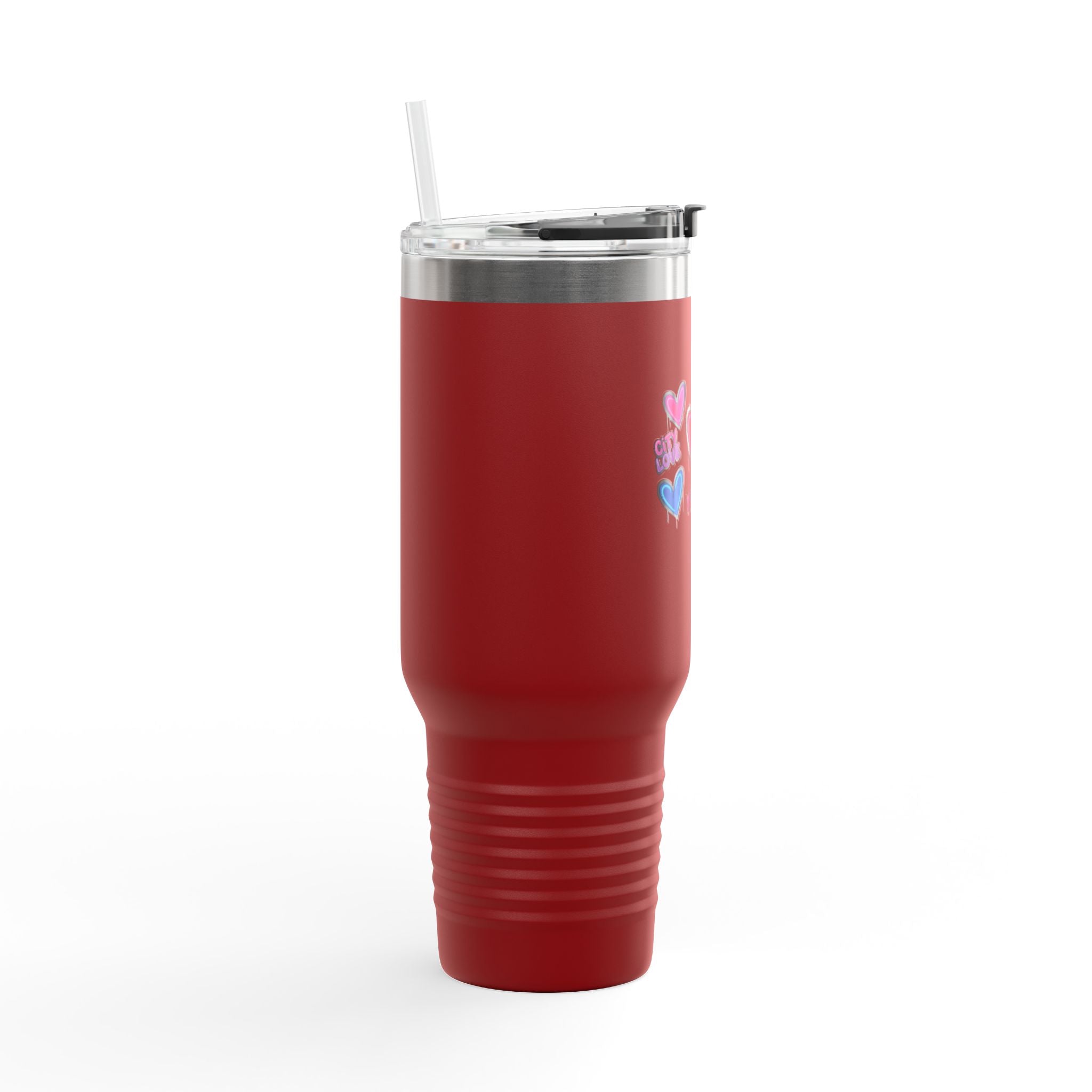 City Love Street Heart – 40oz Insulated Tumbler