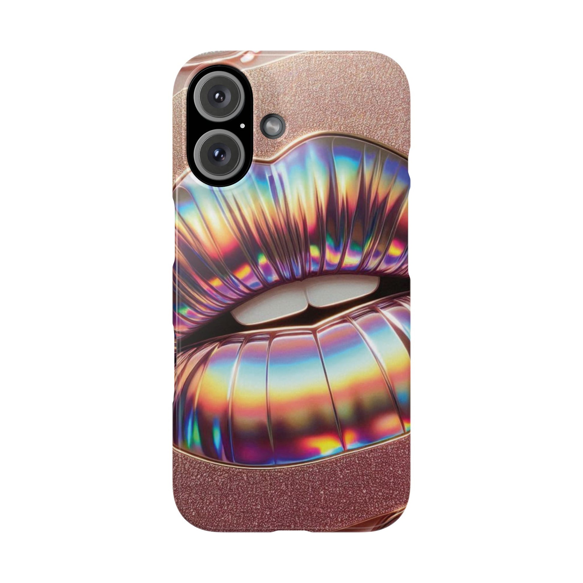 "Bronze Kiss" - Slim Phone Cases - Creatively Designed Shop