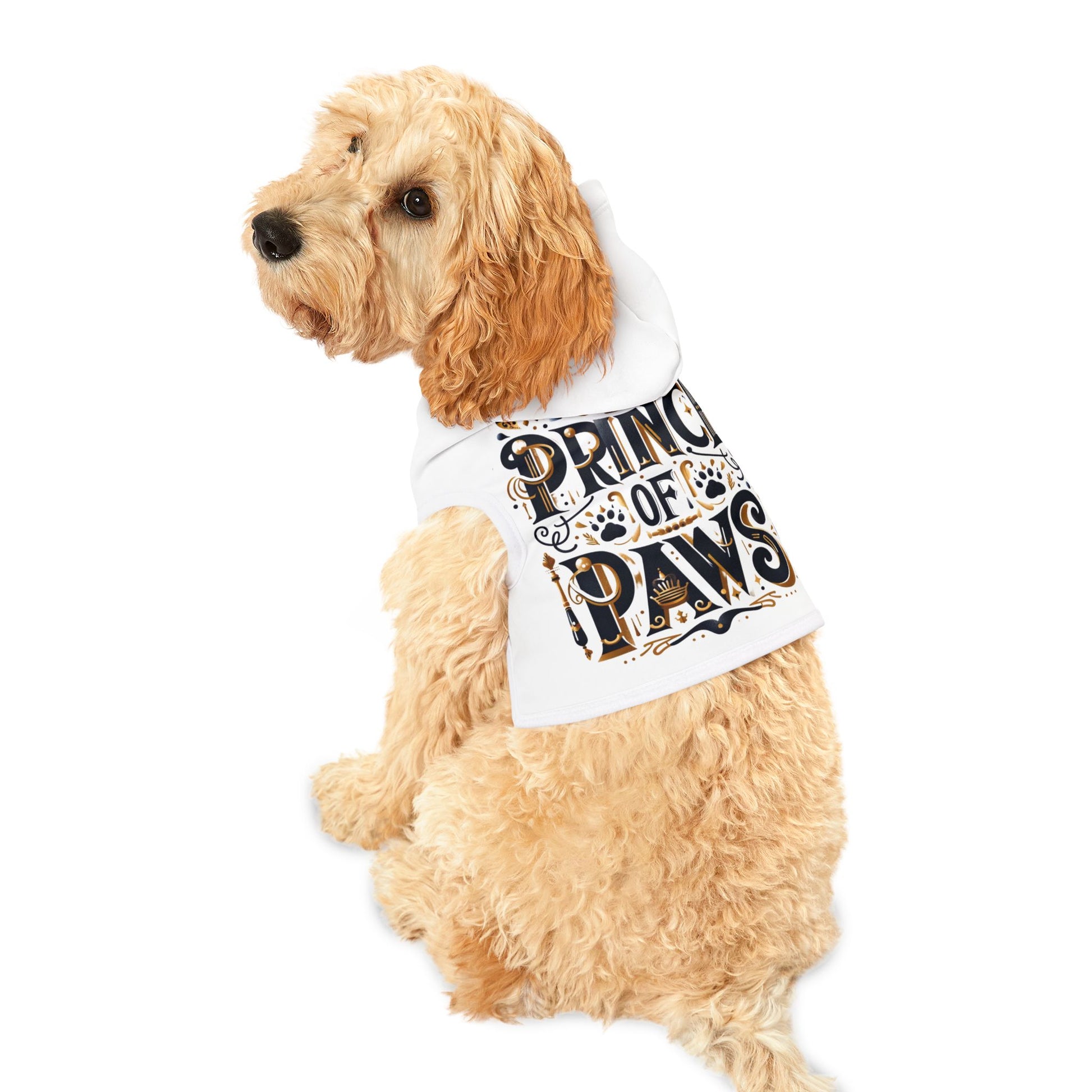 Prince of Paws - Pet Hoodie - Creatively Designed Shop