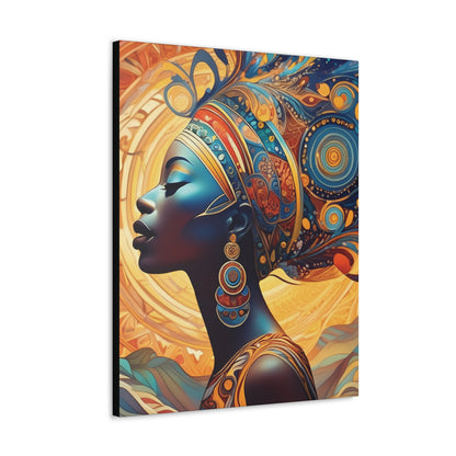 African Beauty - Canvas Gallery Wraps