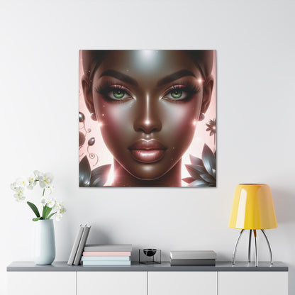 "Gorgeous" Silver - Canvas Gallery Wraps