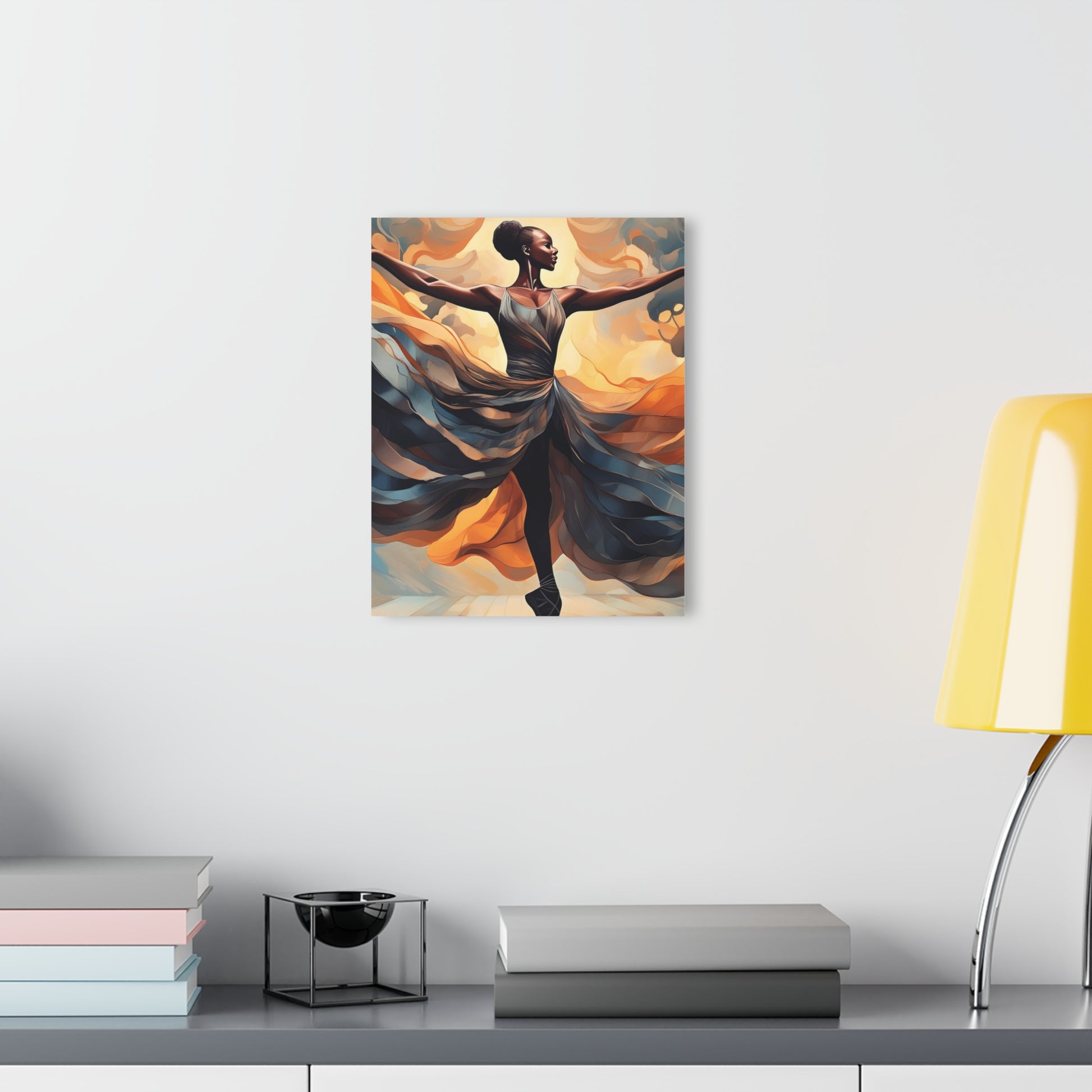 "Beautiful Ballerina" - Acrylic Prints (French Cleat Hanging) - Creatively Designed Shop
