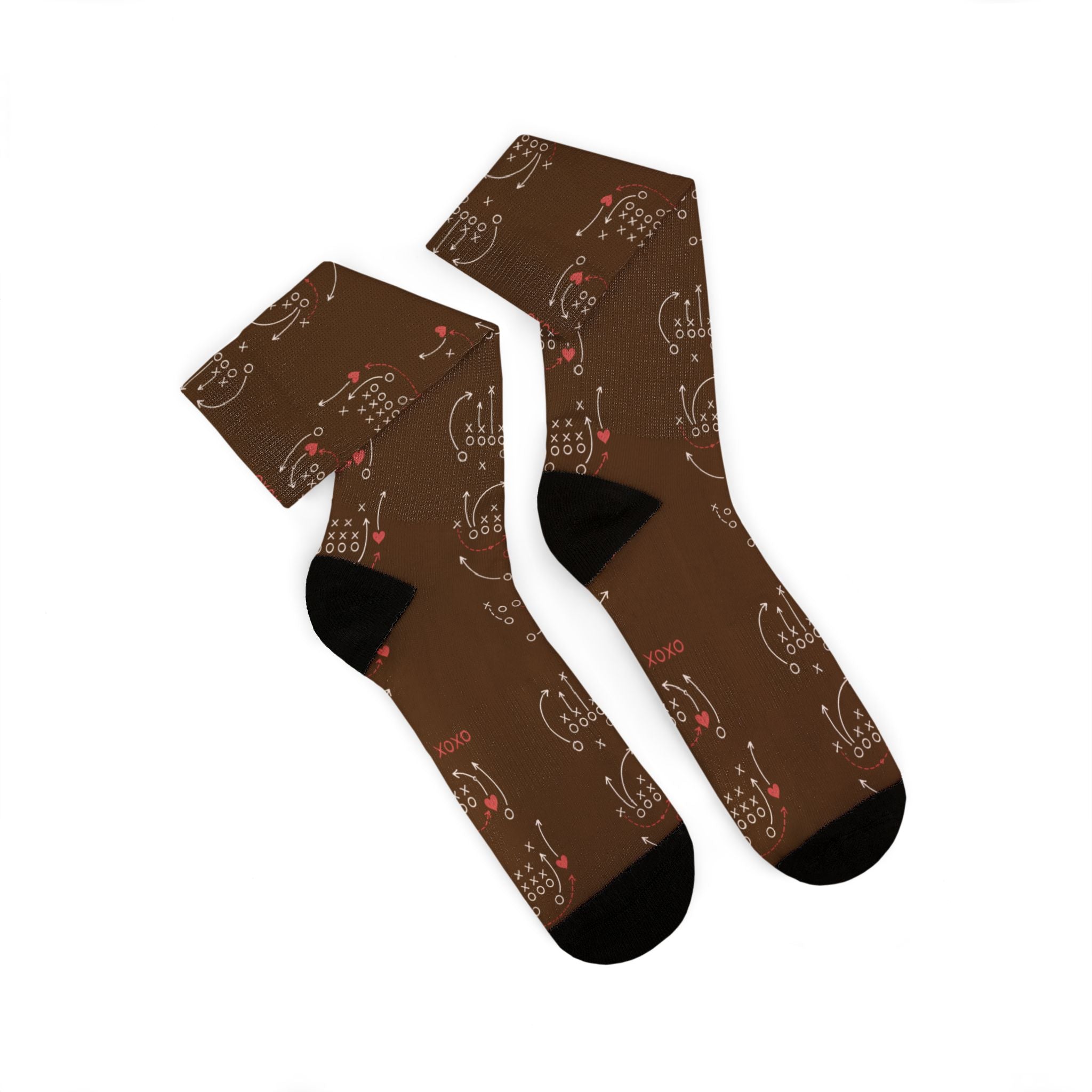 Football Playbook Socks