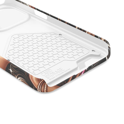 "Beautiful" - Phone Case With Card Holder - Creatively Designed Shop