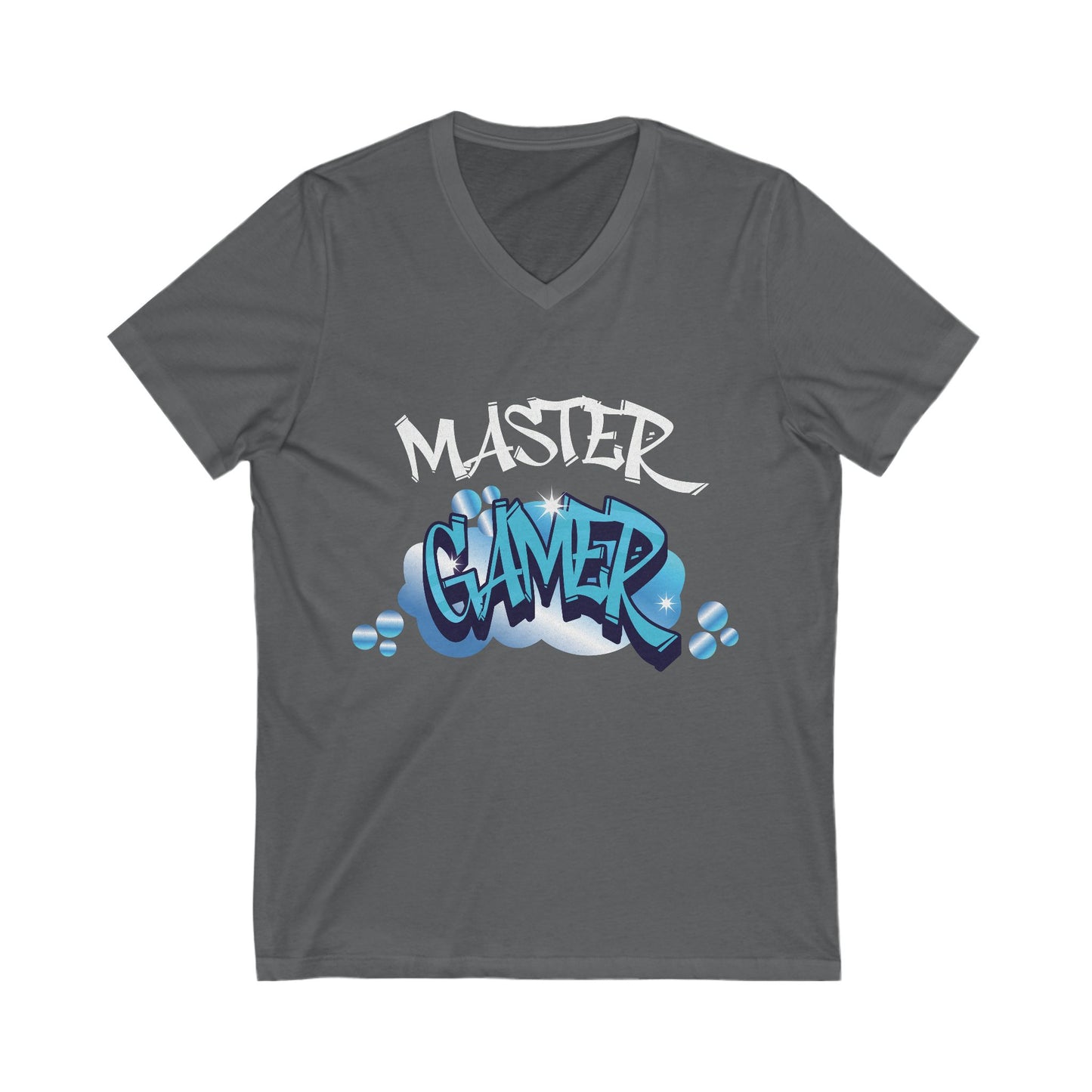 Master Gamer - Unisex Jersey Short Sleeve V-Neck Tee