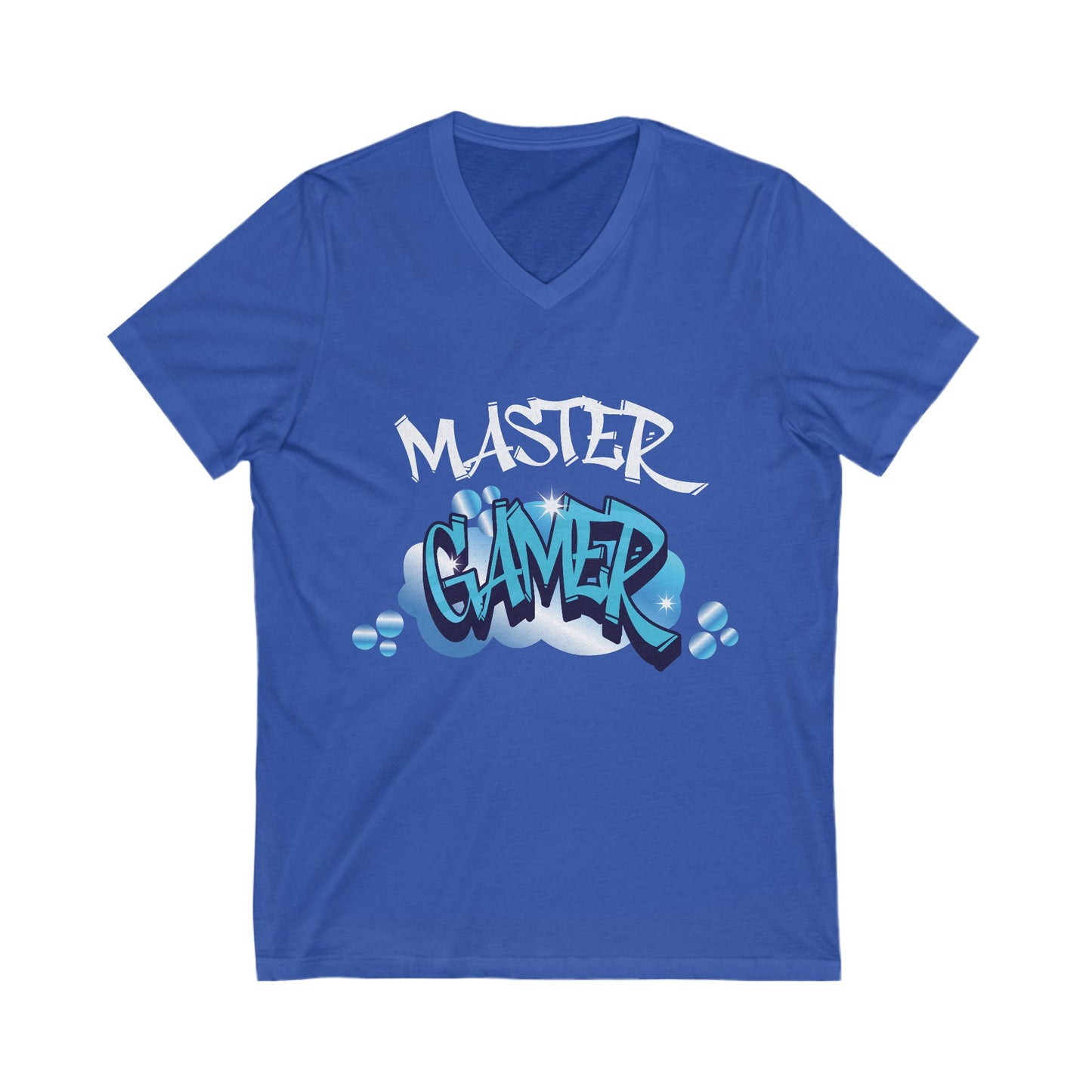 Master Gamer - Unisex Jersey Short Sleeve V-Neck Tee