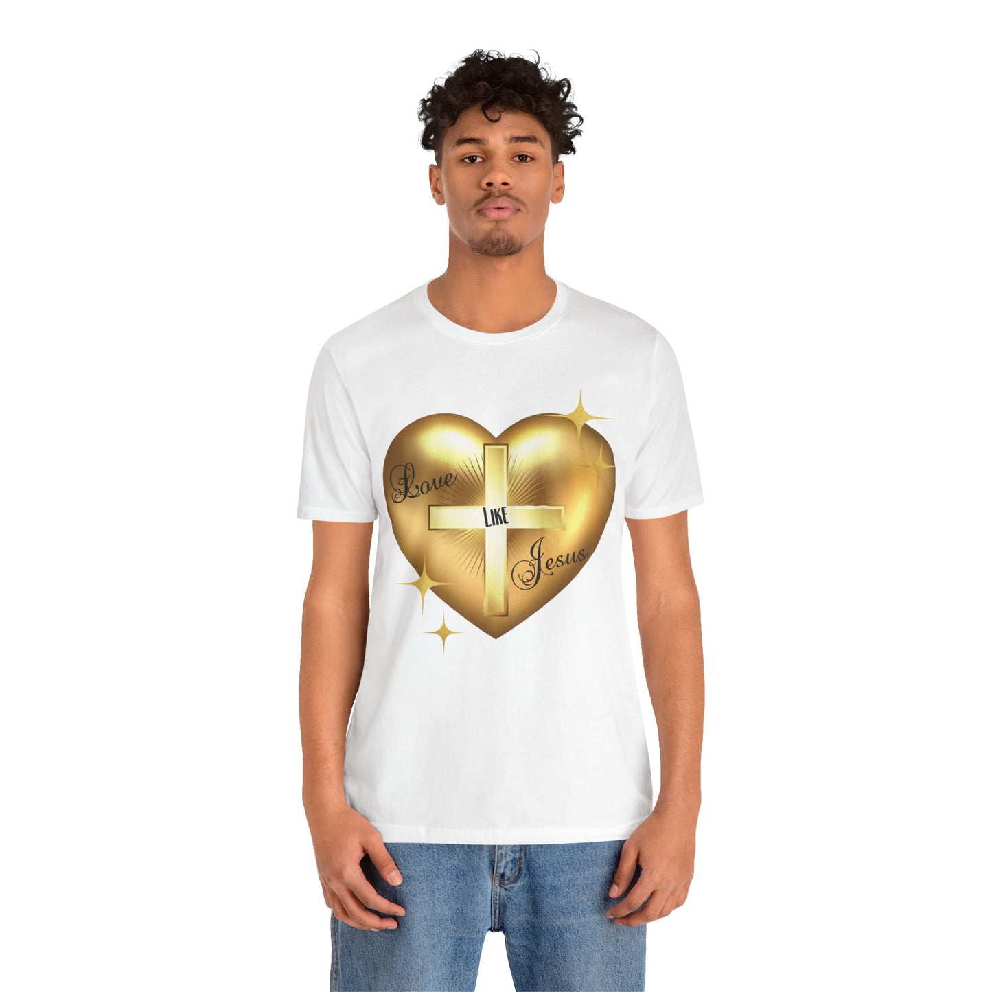 Love Like Jesus - Unisex Jersey Short Sleeve Tee