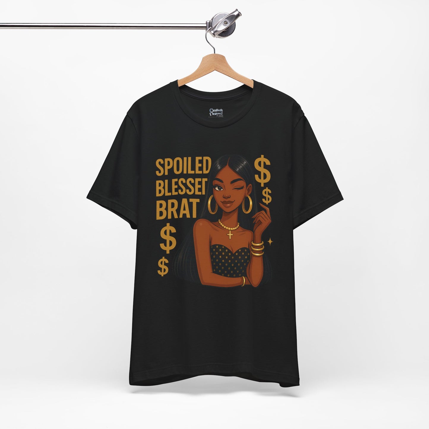 Spoiled, Blessed Brat - Unisex Jersey Short Sleeve Tee