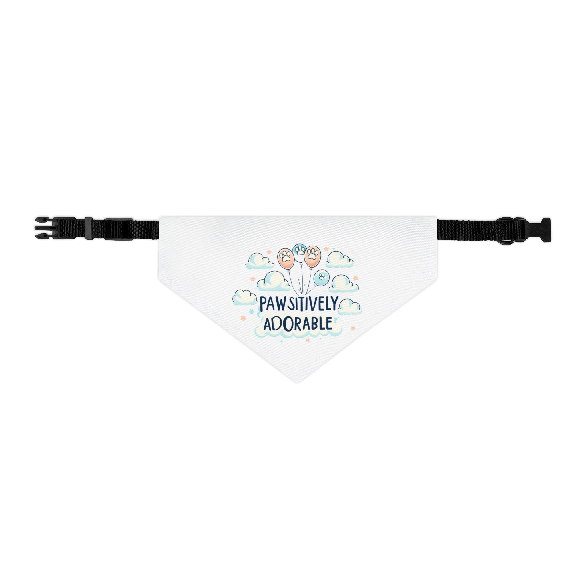 Pawsitively Adorable - Pet Bandana Collar