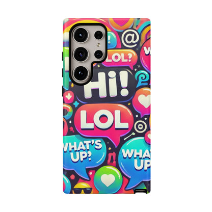 "Text Bubbles" - Tough Cases