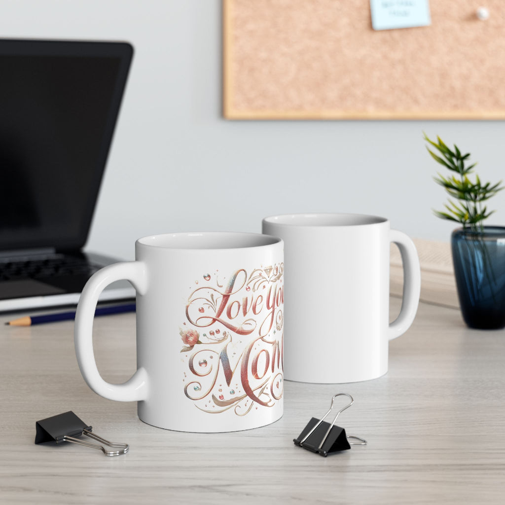 Love You Mom – Ceramic Coffee Mug