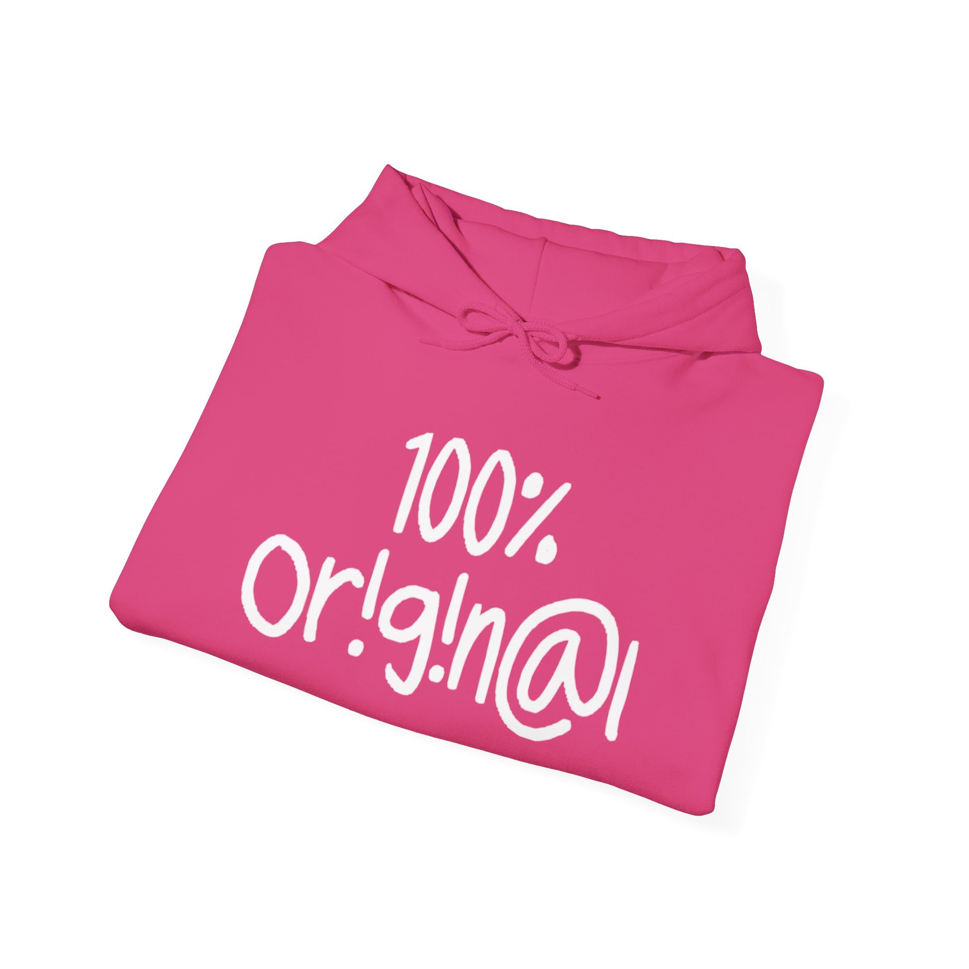 "100% Or!g!n@l" - Unisex Heavy Blend™ Hooded Sweatshirt - Creatively Designed Shop