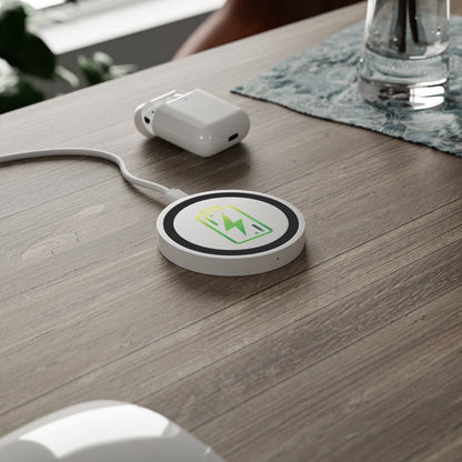 Charging Icon (Green) - Quake Wireless Charging Pad - Creatively Designed Shop