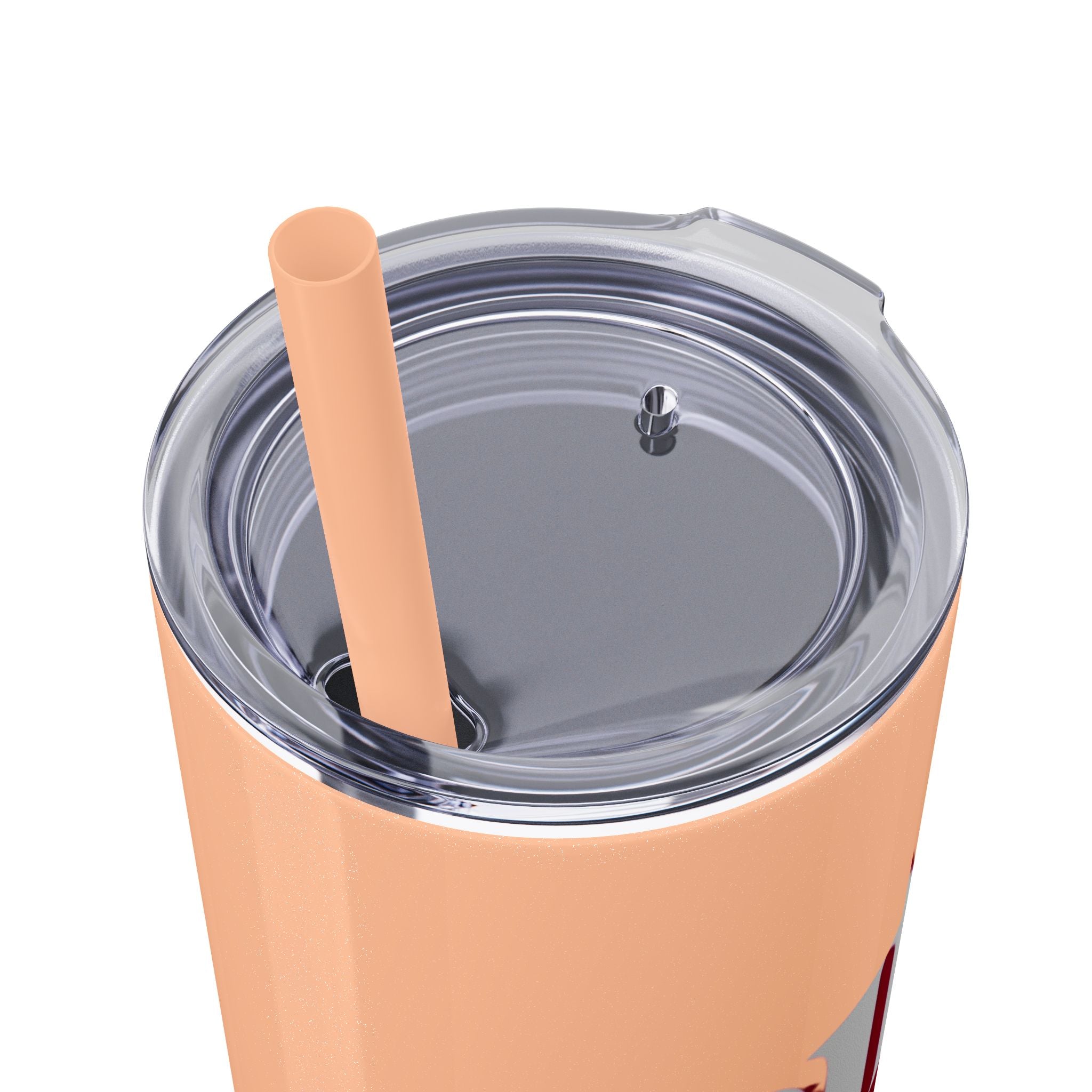 Drink Like A Boss - Skinny Tumbler with Straw, 20oz