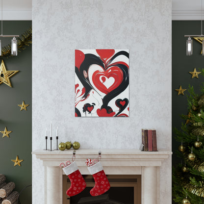 Hearts & Love - Canvas Gallery Wraps