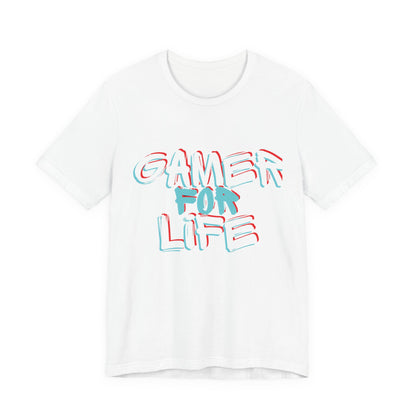 Gamer for Life - Unisex Jersey Short Sleeve Tee