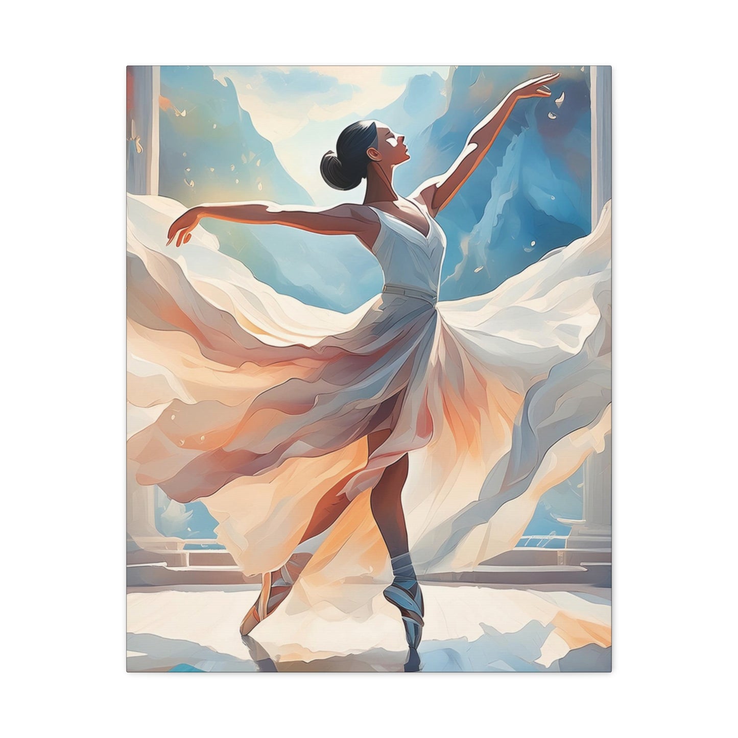 Beautiful Ballerina - Canvas Gallery Wraps