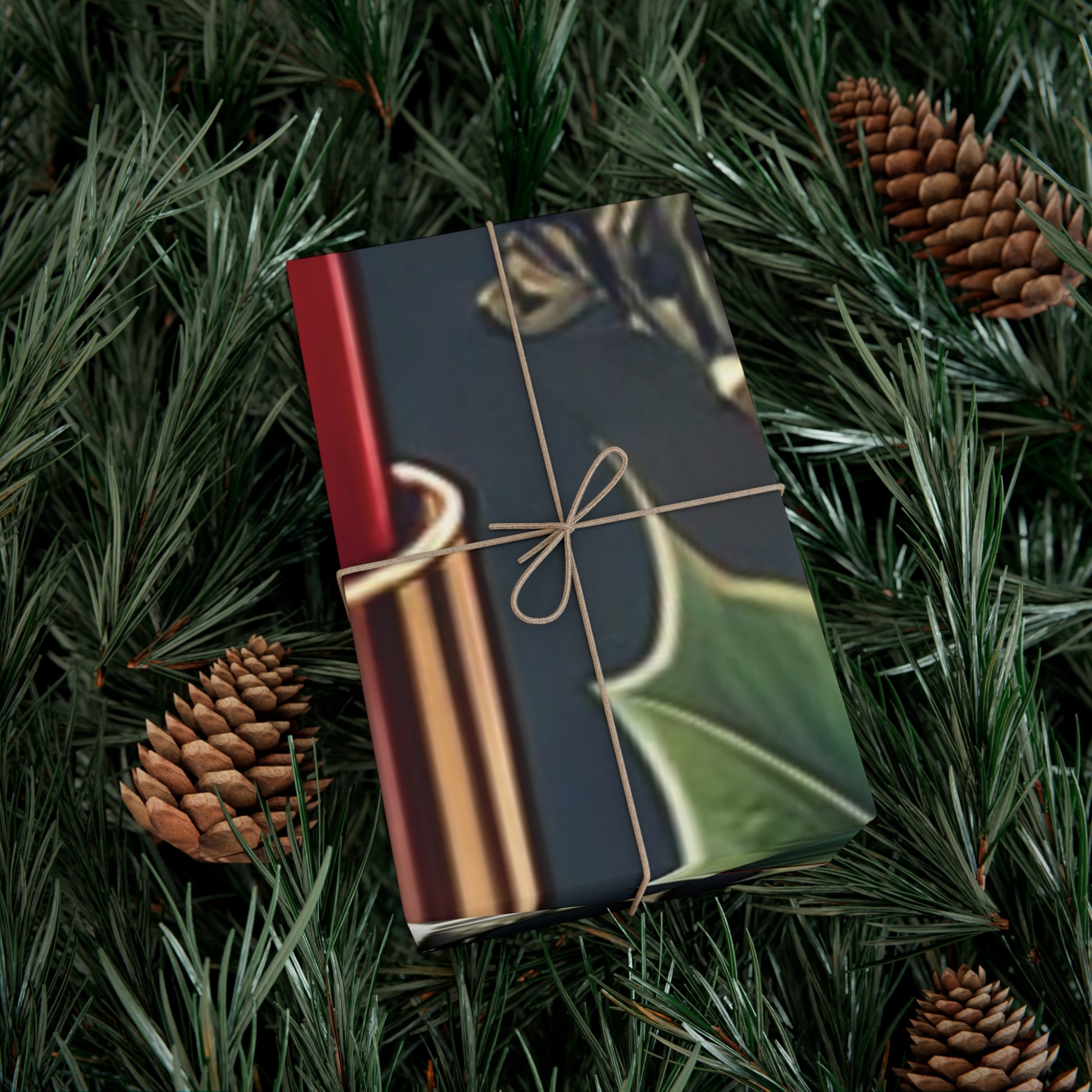 Christmas Glam Makeup Essentials - Gift Wrap Papers - Creatively Designed Shop