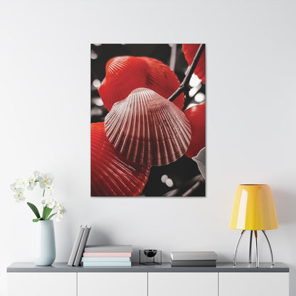 Red Shells - Canvas Gallery Wraps