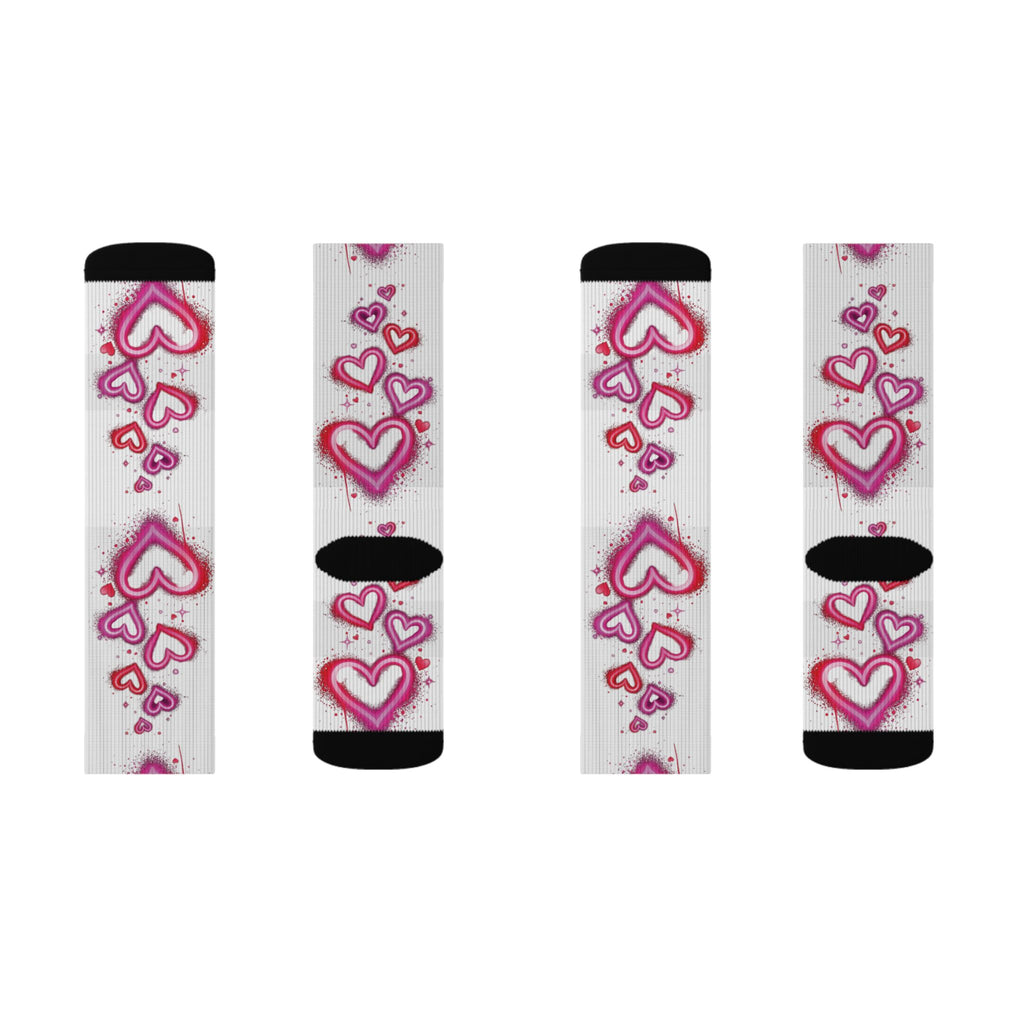 Valentine Hearts Socks