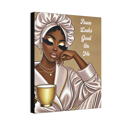 Peace Looks Good On Me - Canvas Art