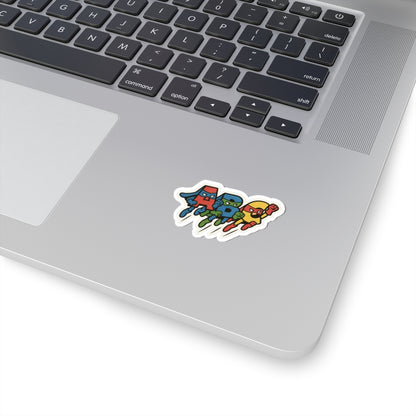 ABC Superheroes - Kiss-Cut Sticker